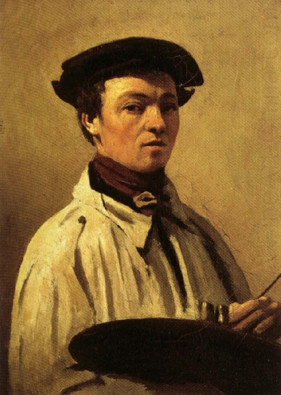 Self-Portrait, Jean Baptiste Camille  Corot